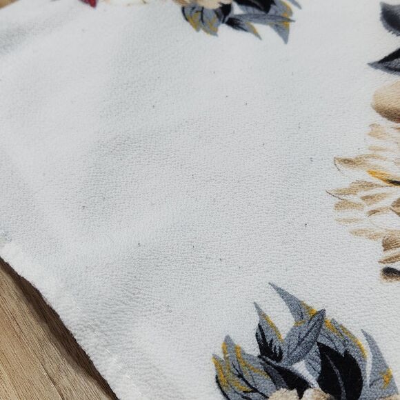 🔹️Umgee Cream Floral Print Boho Sleeveless Dress Small - Picture 11 of 12